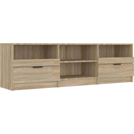 Maison Exclusive - TV-Schrank Sonoma-Eiche 150x33,5x45 cm Holzwer