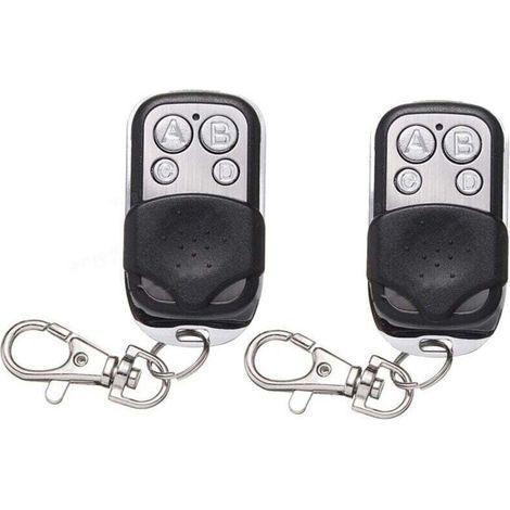 Mando a distancia duplicado para garaje de 2 piezas y 433.92 MHz, compatible con modelos 302, 304, 313, 220, 250 y 252, con 4 botones, TONCHEAN (1/4)