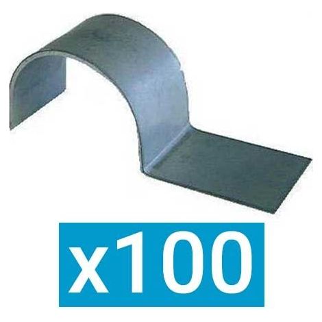 ING FIXATIONS CROCHET MÉTAL POUR FIXATION GAINE D25 - BOITE DE 100 - A341040