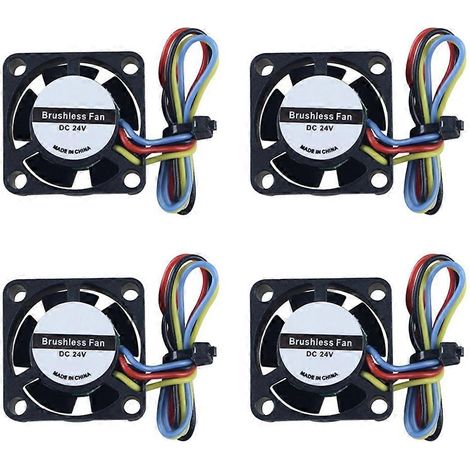 Ventilador de extrusor Snapmaker U1 2510 de 24 V con doble rodamiento de bolas, bajo nivel de ruido, para impresoras 3D Snapmaker U1. (1/5)