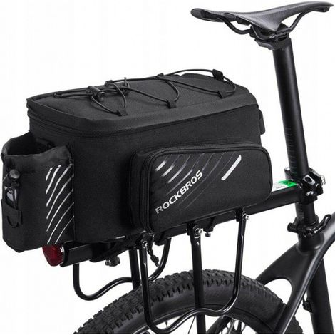 Borsa da portapacchi per bicicletta Rockbros A9-BK, grande, 12 litri (1/5)
