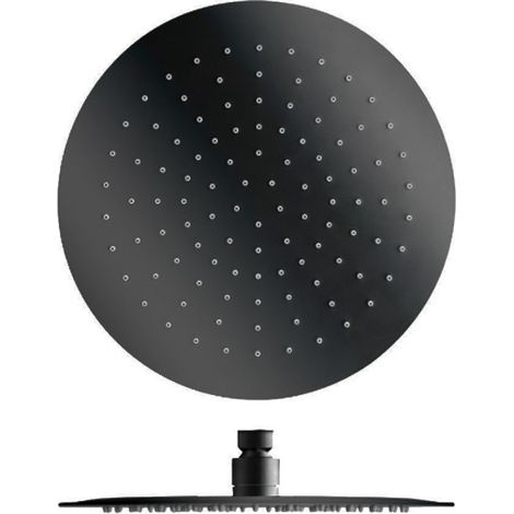 Pomme de douche sandwich inox ronde 30 Infinity Black PVD - CRISTINA ONDYNA PD95355P