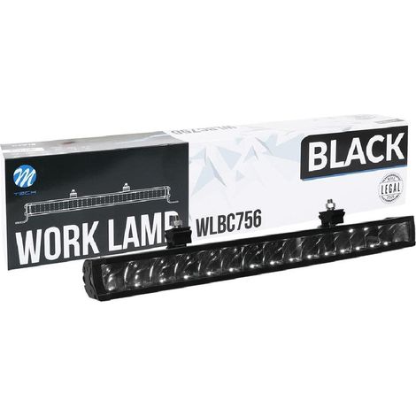 Projecteur Longue Portee Led Cree - 105W 12-48V Noir 535X46X67Mm