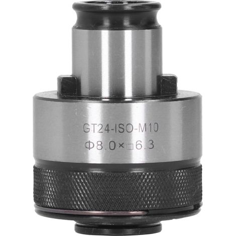Mandrin porte-outil CNC à changement rapide pour taraudage M10 GT24ISO, alésage de précision, acier robuste