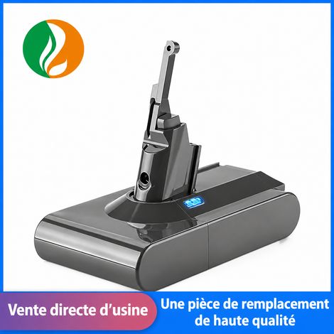 Batterie Li-ion 21,6V 4000mAh pour aspirateur Dyson V8 SV12 4000mah 800 110x100x135m 165 × 105 × 135 cm 600 g – Livraison gratuite