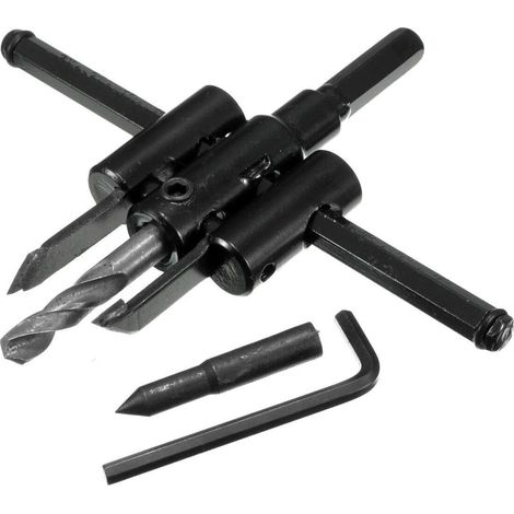 1 mèche extensible 30-200 mm, mèche à bois réglable professionnelle pour le travail du bois et les scies (1/5)