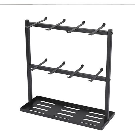 Levede Mug Holder Stand Countertop Coffee Cup Rack Storage Organiser 16 Hooks (1/5)