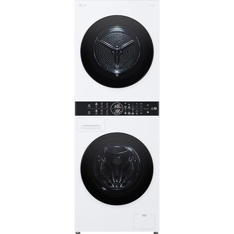 LG WT1210WWF lavadora-secadora Independiente Carga frontal Blanco