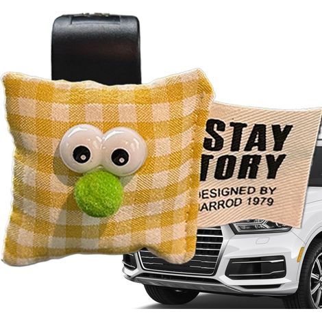Crochets appuie-tête voiture, crochet sac à main dessin animé, gain de place, porte-boissons, organiseur dossier de siège, ABS (1/5)