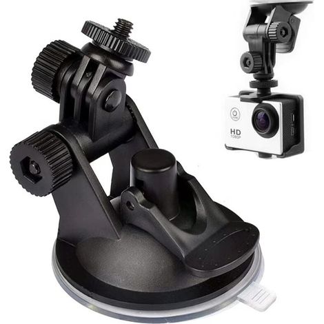 Support Téléphone Voiture - Ventouse Tableau De Bord - Rotation 360° - Compatible Smartphones 4,7 à 6,8 Pouces - 1 Pièce (1/5)