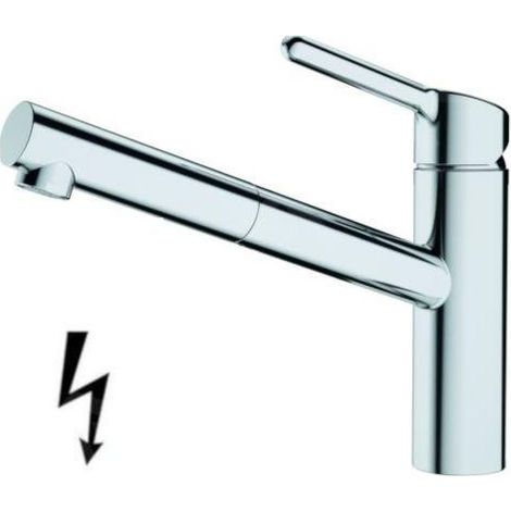 Franke Orbit - Mitigeur d'évier FC 3149.031 avec bec extractible, chrome 115.0623.149 (1/3)