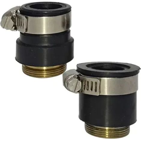 Adaptateur de robinet universel sans fil 24 mm – Cuivre pur, étanche et compatible avec tous les robinets standard