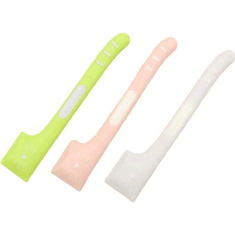 Lot de 3 grandes cuillères mignonnes pour nourriture pour chat, avec long manche, idéales pour mélanger les aliments humides en conserve pour chiens et chats. (1/5)