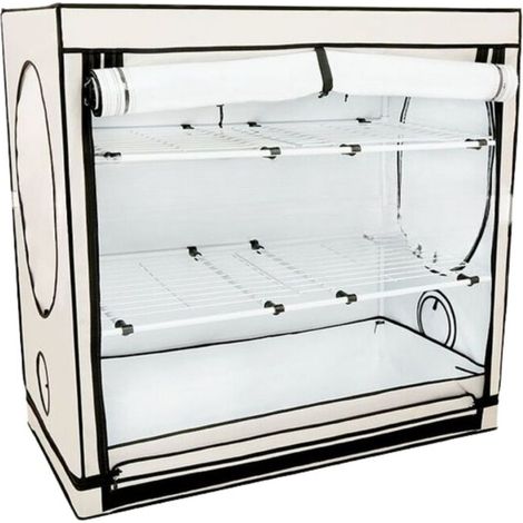 Homebox Vista Medium 125x65x120 cm Growzelt Indoor Pflanzenzelt Gewächshaus (1/3)