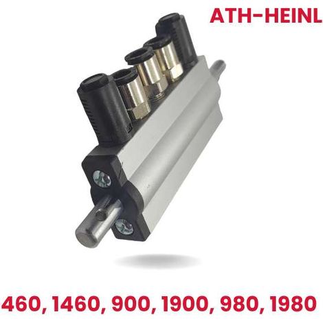Ricambio ATH-Heinl: Blocco valvole pedale - completo, in alluminio 460, 1460, 900, 1900, 980, 1980 (1/4)