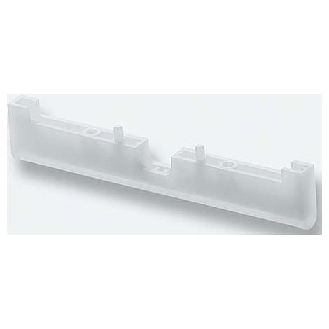 Siedlesohne Supporto da tavolo elegante bianco 15x15x4 cm