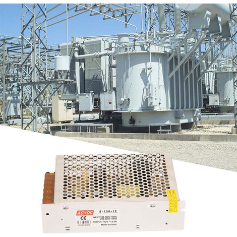 Gleichstrom-Netzteilplatine, LED-Monitor, Schalter, Netzteil, Transformator (12 V, 8,5 A, 100 W) (1/5)