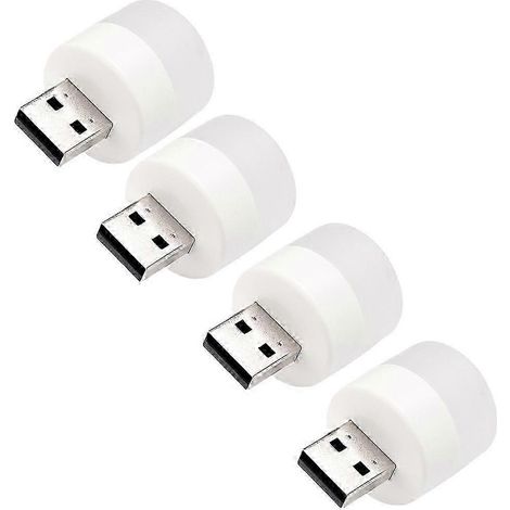 Lampe USB créative pour éclairage, lot de 8 lampes de chevet/bureau portables. (1/5)