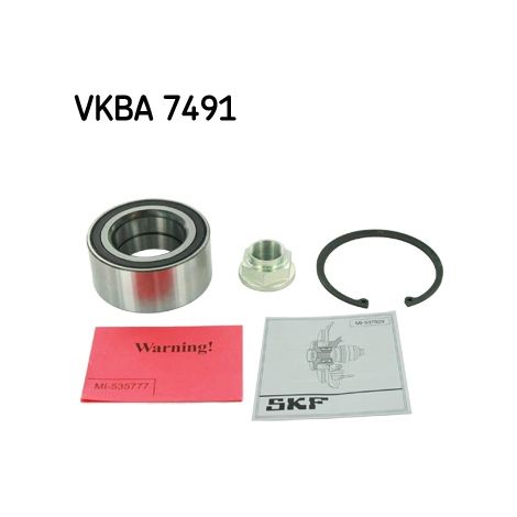 Kit de roulements de roue SKF VKBA 7491 HONDA 44300-TA0-A51 44300-TA0-A61