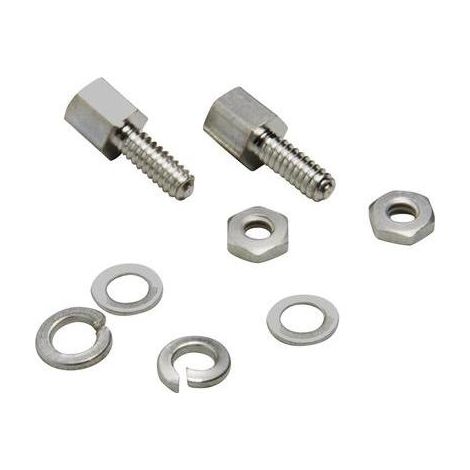 BKL Electronic 10120291 perno de fijación plateado 8 uds