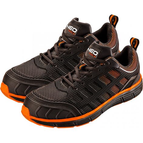 Zapatos de trabajo S1, puntera de acero, talla 42 (1/2)