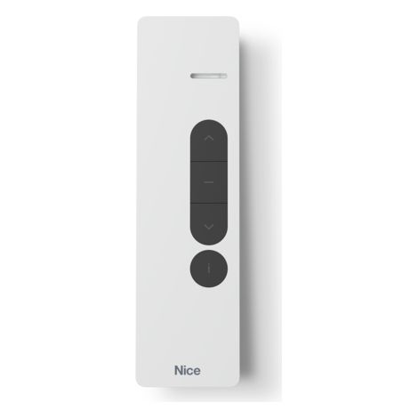 NICE DOMI' P1 DOMIP1 Trasmettitore Radiocomando Bidirezionale Portatile Monocanale Bianco