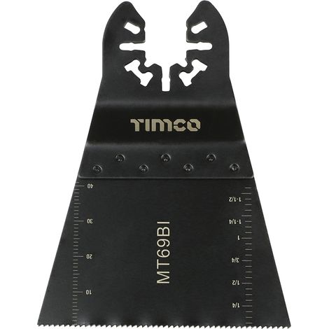 TIMCO Multi-Tool Fine Cut Blade For Wood/Metal Bi-Metal - 69mm
