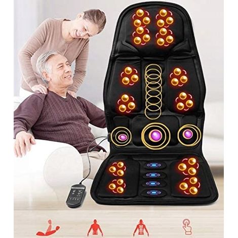 Esterilla de masaje para shiatsu, 7 motores, discopatía, enchufe automático (1/5)