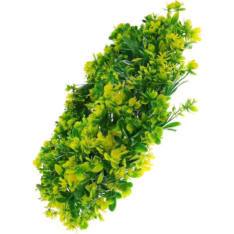 Guirlande de Phalaenopsis (2 pièces) jaune artificielle, idéale pour la décoration à suspendre. (1/5)
