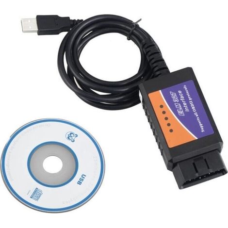 ELM327 USB OBDII l'outil diagnostic auto voiture scanner scanner (1/3)