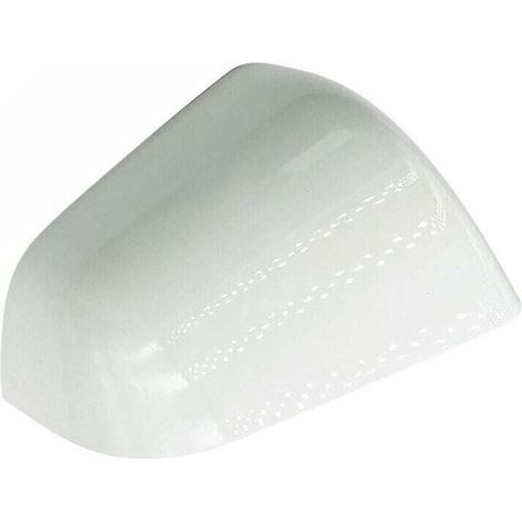 For Tesla Model Y Side Mirror Cover, Pearl White Skull Design, Driver's Side (1/4)
