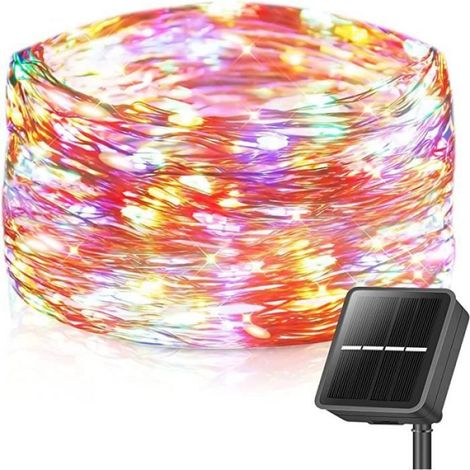 Guirlande lumineuse - - Multicolore - Résistant à l'eau - 8 modes d'éclairage - Extérieur (1/5)