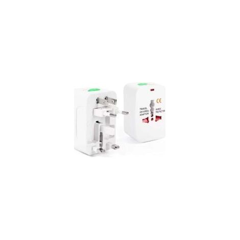 Universal-Reiseadapter, Multifunktions-Universalsteckeradapter, international für 200 Länder (Frankreich, USA, Großbritannien und Australien), All-in-One-Reiseadapter – Crezuo