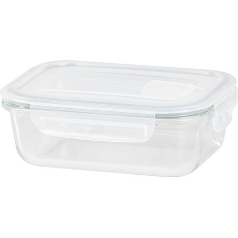 Dose MagicHome, Glas, rechteckig, 650 ml, mit Deckel, mit Entlüftungsventil (1/3)
