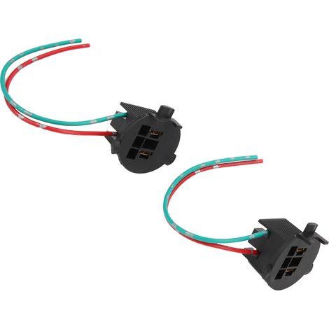 2x Rücklichtlampenfassungen mit Kabelhaltern, H7-Adapter, kompatibel mit neueren Hyundai Santa Fe Modellen (1/5)