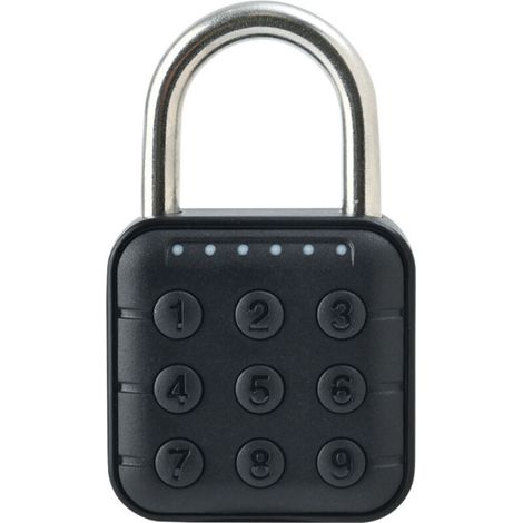 Serrure à combinaison pour casier, serrure de casier et serrure de casier de gym – Haute sécurité, facile à utiliser pour la gym, l'école, les voyages, l'extérieur (Gris) (1/4)