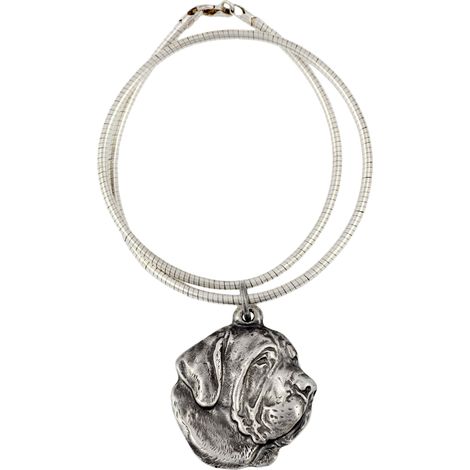 Fila Brasileiro, Brasilianischer Mastiff – Hundehalskette, einzigartiger Schmuck für Hundeliebhaber, einzigartiger Schlangenanhänger von Art-Dog (1/5)