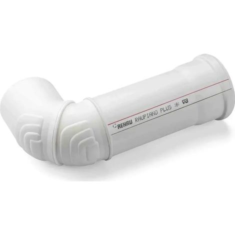 REHAU RAUPIANO PLUS Umlenkungsbogen Umlenkung DN 90, 87 Grad, wandverstärkt, 11230851002