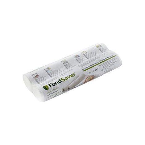 FoodSaver FSR2802 rollos de envasado al vacío transparentes 28cm