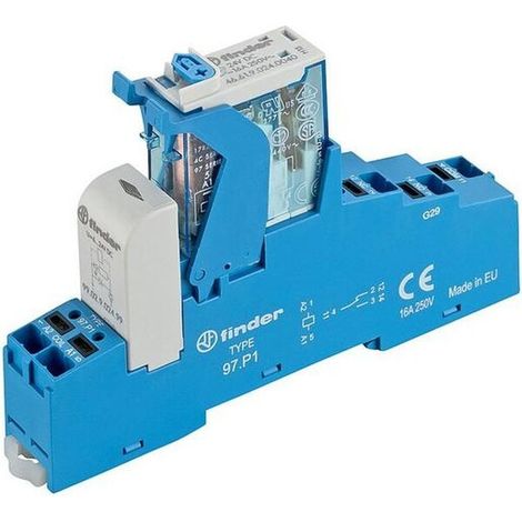 Finder KOPPELREL.PUSH-IN 1W 16A 24VDC (4C.P1.9.024.0050)