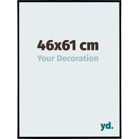 yd. - Cadre photo 46x61 - Noir Mat - Plastique - Evry