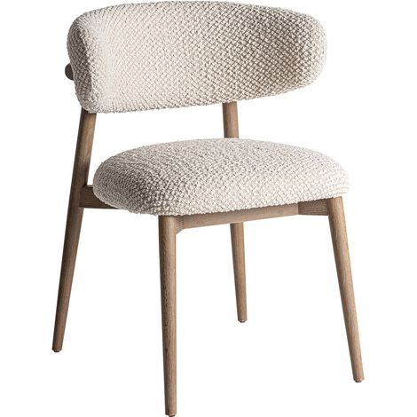 Chaise contemporaine en bois de frêne finition marron naturel - Marron naturel bois de frêne (1/5)