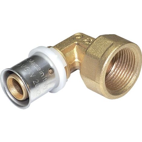 Comisa H 862 Gomito 90° Femmina Inox Raccordo Idraulico