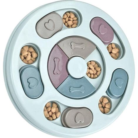 Jouet puzzle rond pour chien et chat pour développer l intelligence jouet interactif antidérapant pour chiot (1/5)
