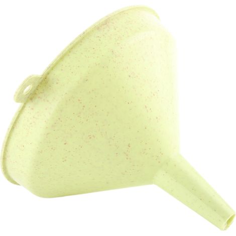 Entonnoir à huile emboîtable en plastique, entonnoir de cuisine pour le remplissage et le transfert de liquides alimentaires (huile, vin, etc.), grande taille, vert. (1/5)
