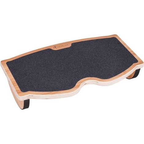 Schreibtisch-Fußstütze Hocker Naturholz rutschfeste Oberfläche ergonomische Druckentlastung für optimale Körperhaltung für Zuhause Büro und (1/5)