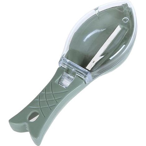 Fischschuppenentferner – Schuppenreinigungsbürste, Fischschaber, 16 x 5,5 cm, scharfer Schuppenentferner für Filetierfische, Netzfischbürste (1/5)