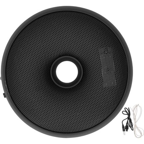 Pâte nettoyante désodorisante pour frigo domestique - Purificateur d'air à ozone en forme de donut noir (1/5)