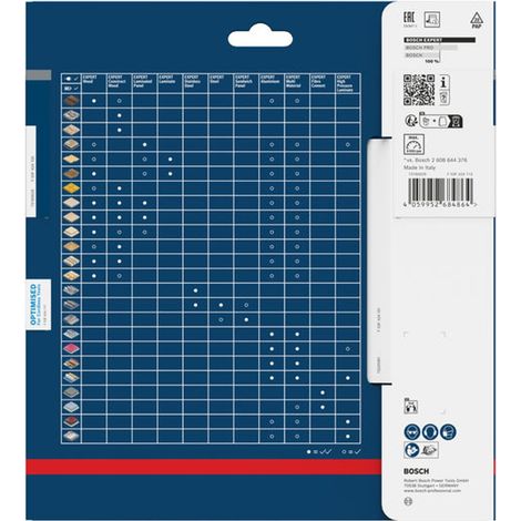 Bosch EXPERT Kreissägeblatt Wood, 190x30 mm, Z60
