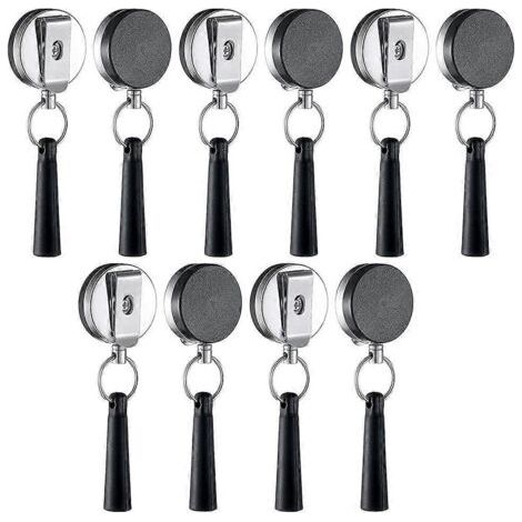Set mit 10 einziehbaren, elastischen Silikon-Stifthaltern (1/5)